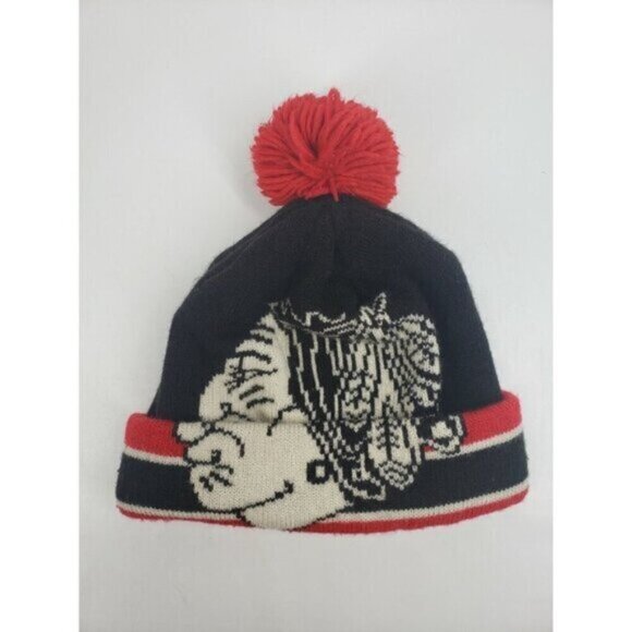 Chicago Blackhawks Toque Beanie Cuffed Knit Hat Pom Pom NHL Logo CCM Hoc… - Picture 3 of 12